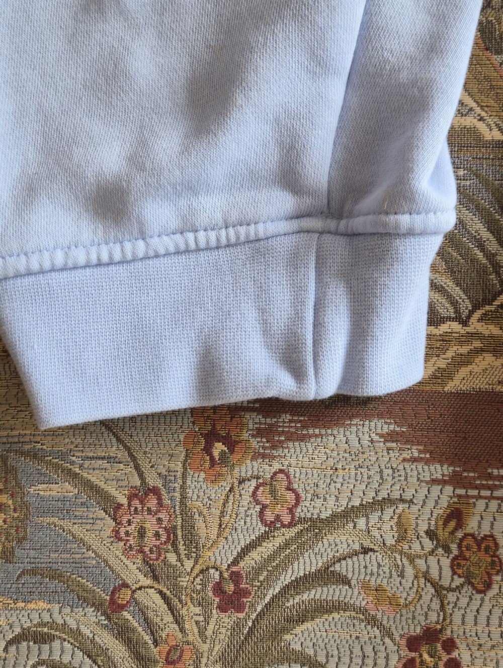 Jordan Essentials Fleece Sweatpants Carolina Powder Ice Baby Blue XL - Picture 7 of 8